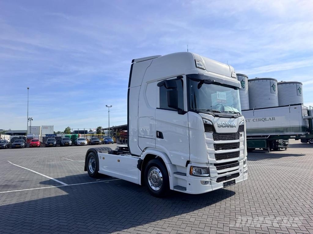 Scania S660 NEW, full air, retarder, stand airco, pto pre Vilcēji