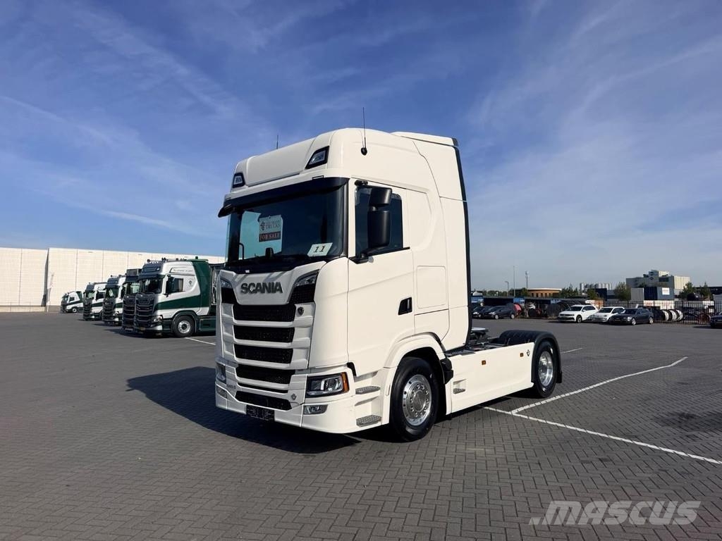 Scania S660 NEW, full air, retarder, stand airco, pto pre Vilcēji