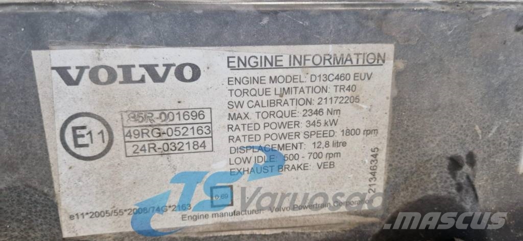 Volvo ENGINE D13C460 Motores