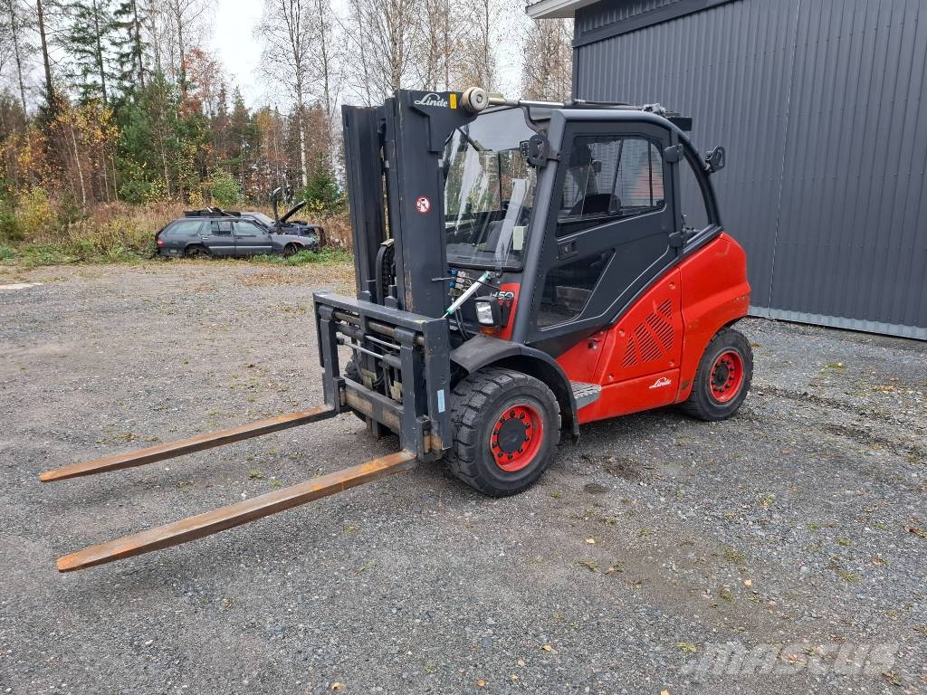 Linde H50D-01 Container Dieseltrukit
