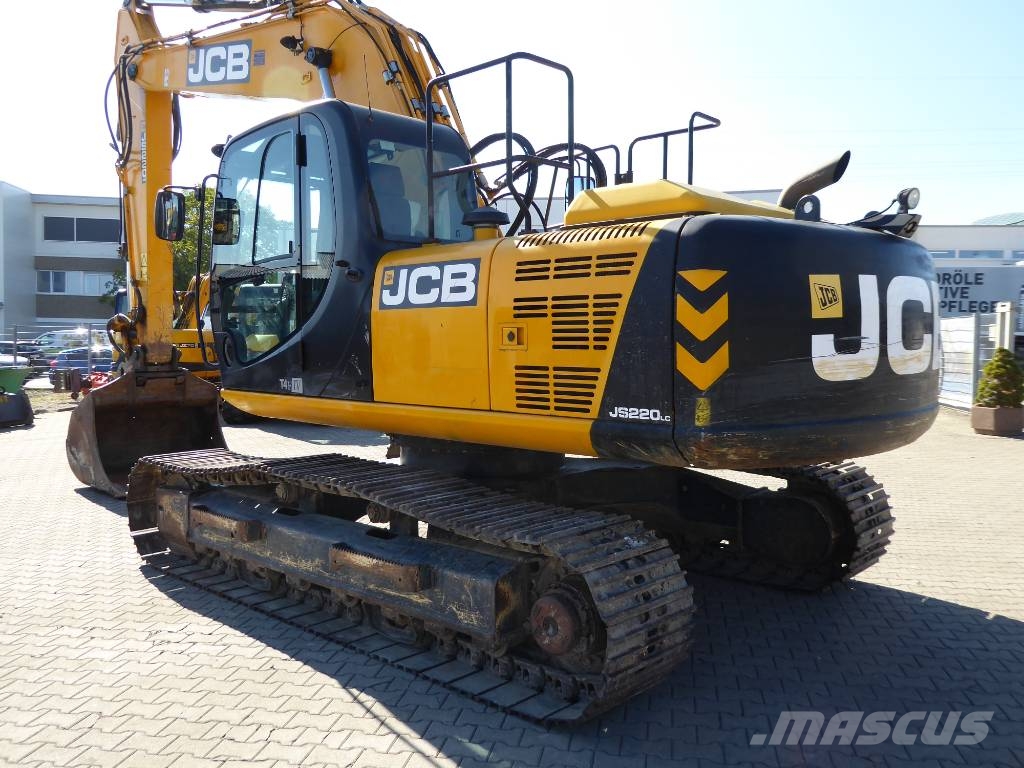 JCB JS 220 N LC mit Oilquick OQ70/55 Raupenbagger