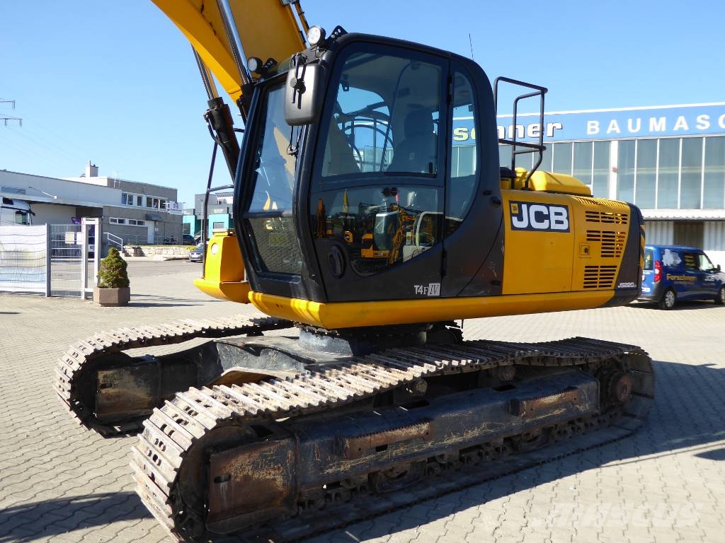 JCB JS 220 N LC mit Oilquick OQ70/55 Raupenbagger