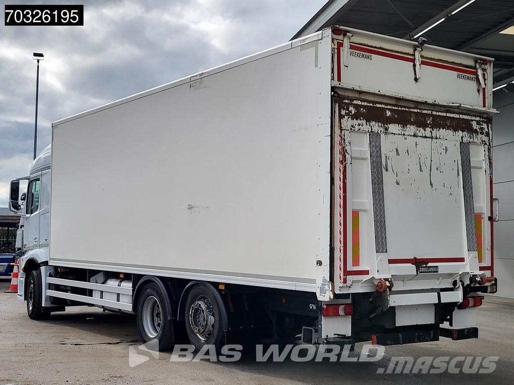 Mercedes-Benz Actros 2642 Actros 6X2 2500kg ladebordwand Lift+St Sanduk kamioni