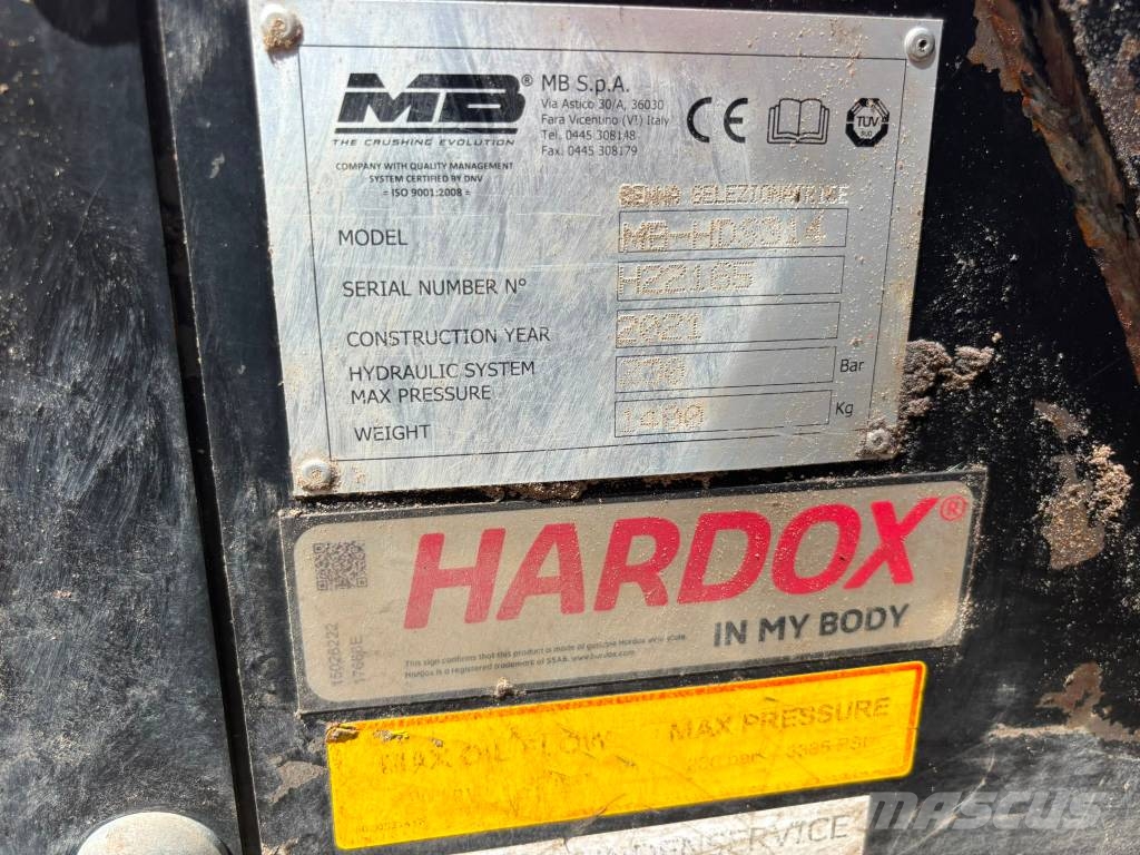 MB Crusher HDS 314 zeefbak Mobile Siebanlagen