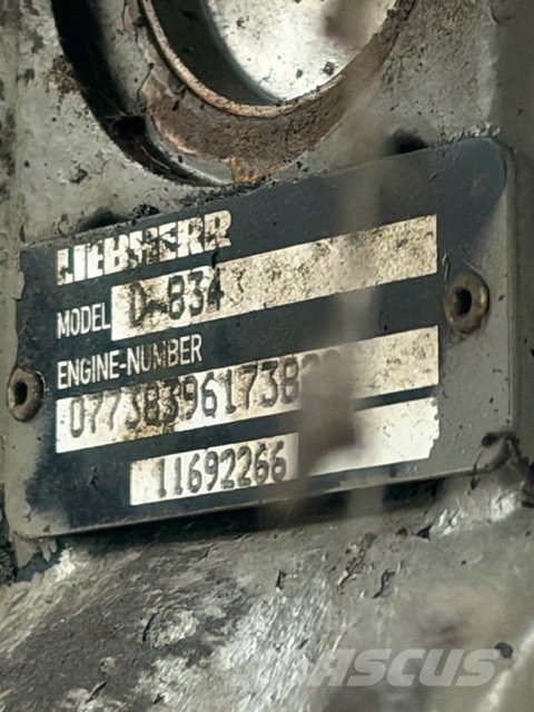 Liebherr LH 22 C USED ENGINE D 834 Motori za građevinarstvo