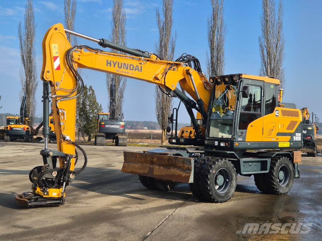 Hyundai HW 140 2pc Mobilbagger