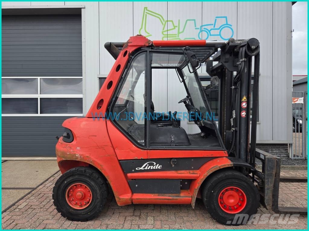 Linde H 60 D-02 6-cil.Deutz diesel+forkpositioner+shift Diesel forklifts