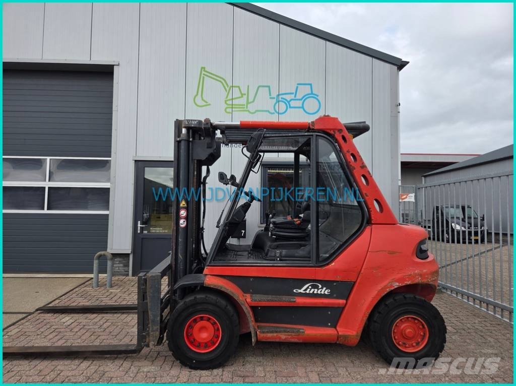 Linde H 60 D-02 6-cil.Deutz diesel+forkpositioner+shift Diesel forklifts