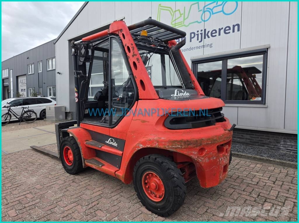 Linde H 60 D-02 6-cil.Deutz diesel+forkpositioner+shift Diesel forklifts