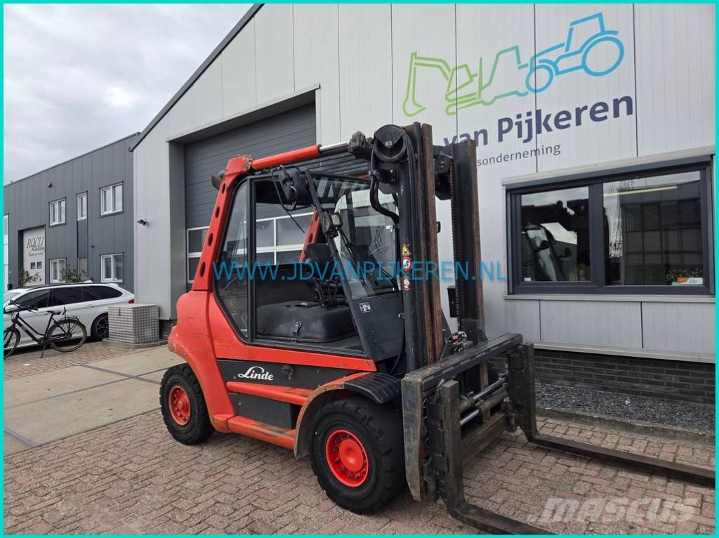 Linde H 60 D-02 6-cil.Deutz diesel+forkpositioner+shift Diesel forklifts