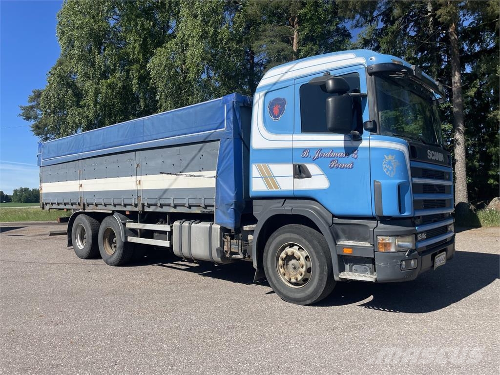 Scania R124 Camiones para granja y transporte de granos