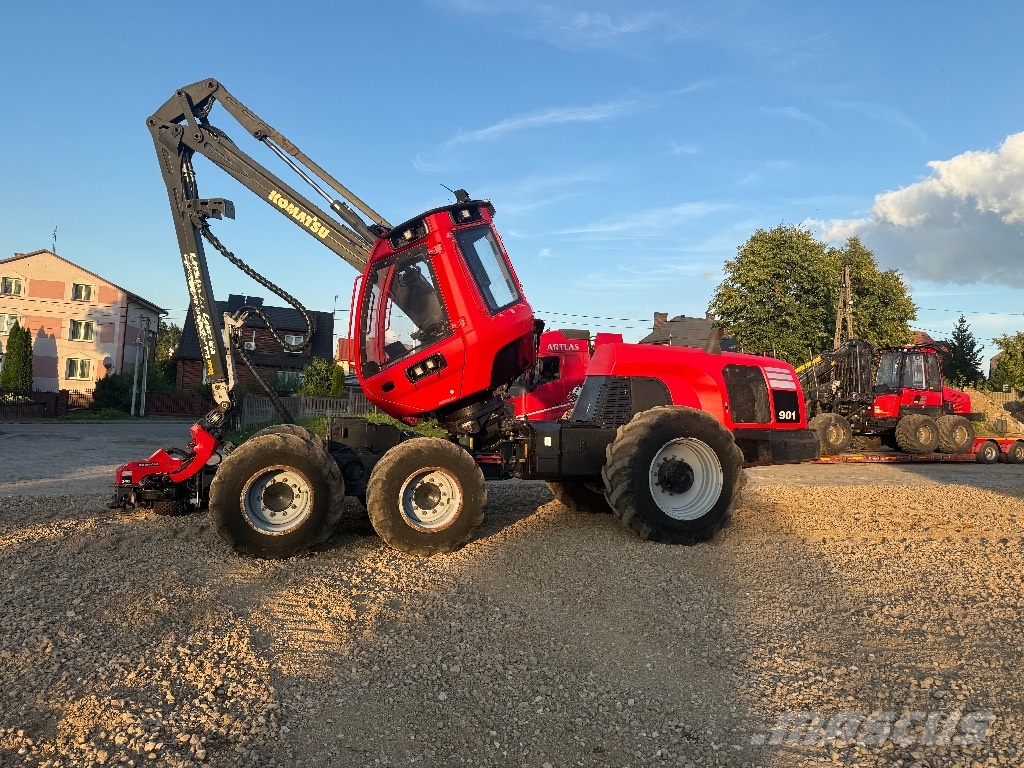 Komatsu 901 Харвестери