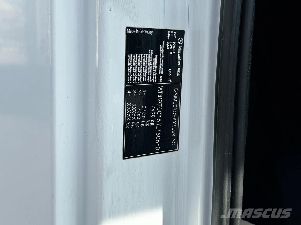 Mercedes-Benz Atego 815 Euro 4 Manual / Spring / Frigo Carrier X Skapbiler Frys/kjøl/varme