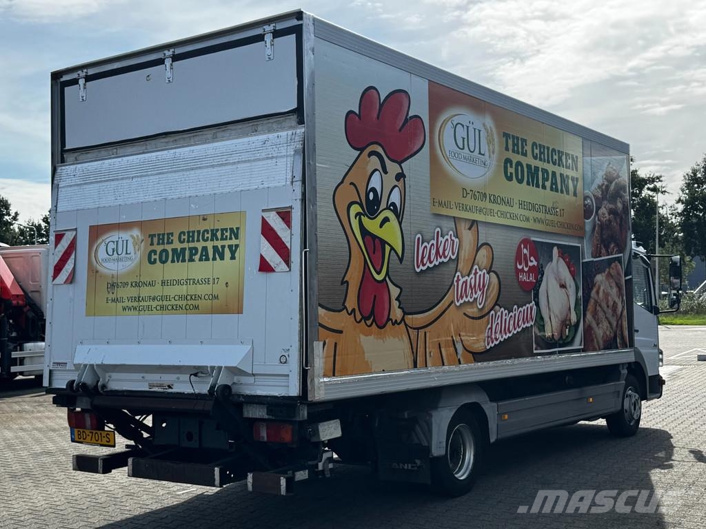 Mercedes-Benz Atego 815 Euro 4 Manual / Spring / Frigo Carrier X Kühlkoffer