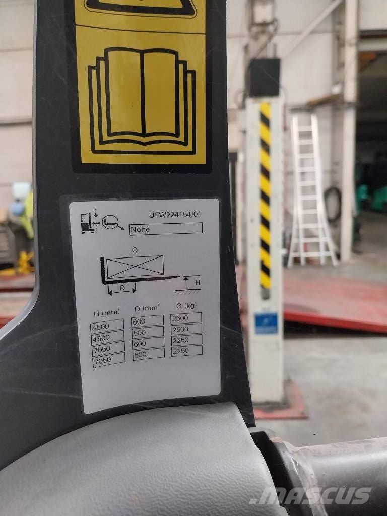 UniCarriers UFW250DTFVRE705 Reach truck
