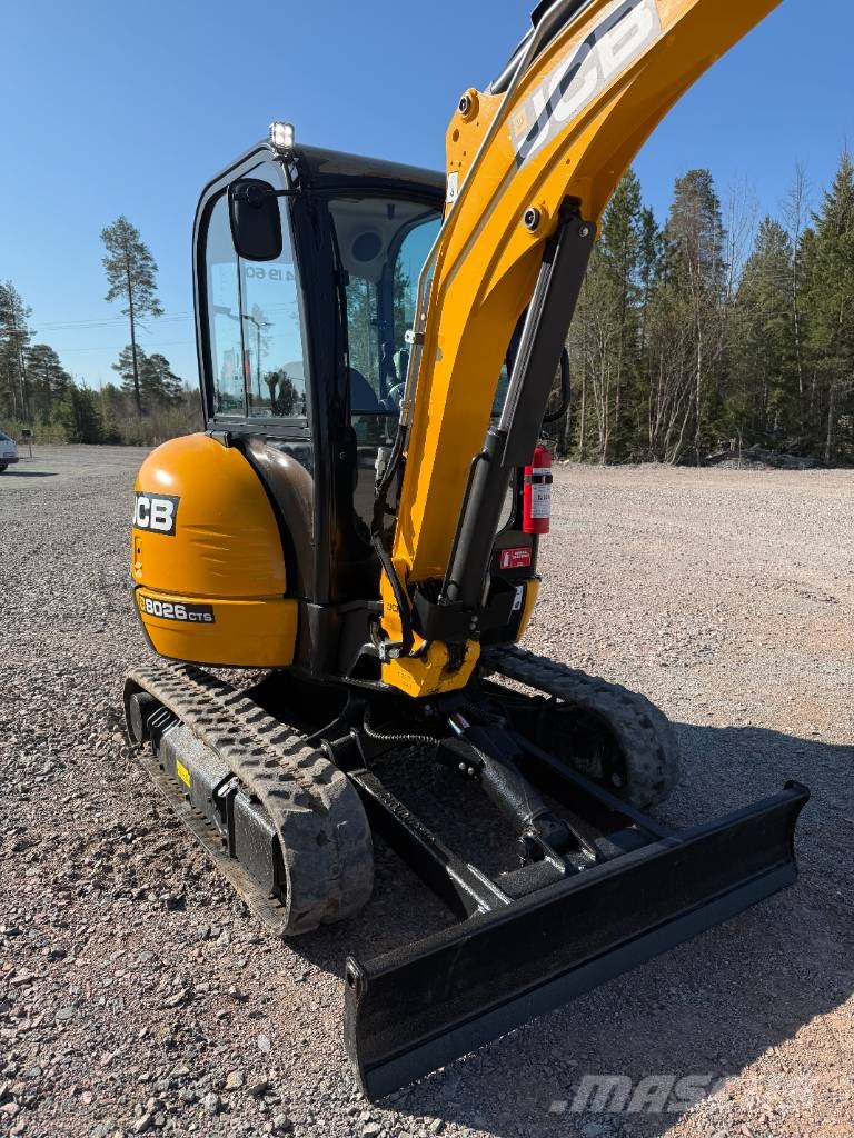 JCB 8026 CTS Rotor med Grip Minigraafmachines < 7t