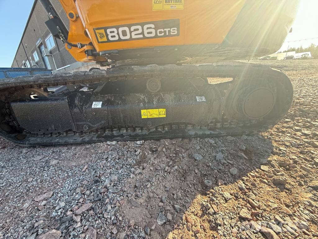 JCB 8026 CTS Rotor med Grip Minigraafmachines < 7t