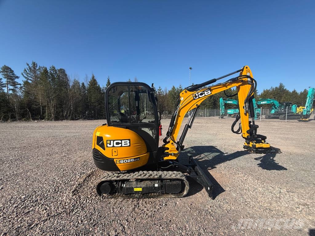 JCB 8026 CTS Rotor med Grip Minigraafmachines < 7t