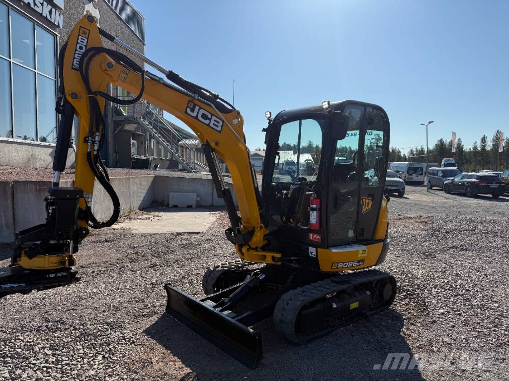 JCB 8026 CTS Rotor med Grip Minigraafmachines < 7t
