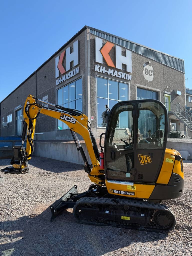 JCB 8026 CTS Rotor med Grip Minigraafmachines < 7t