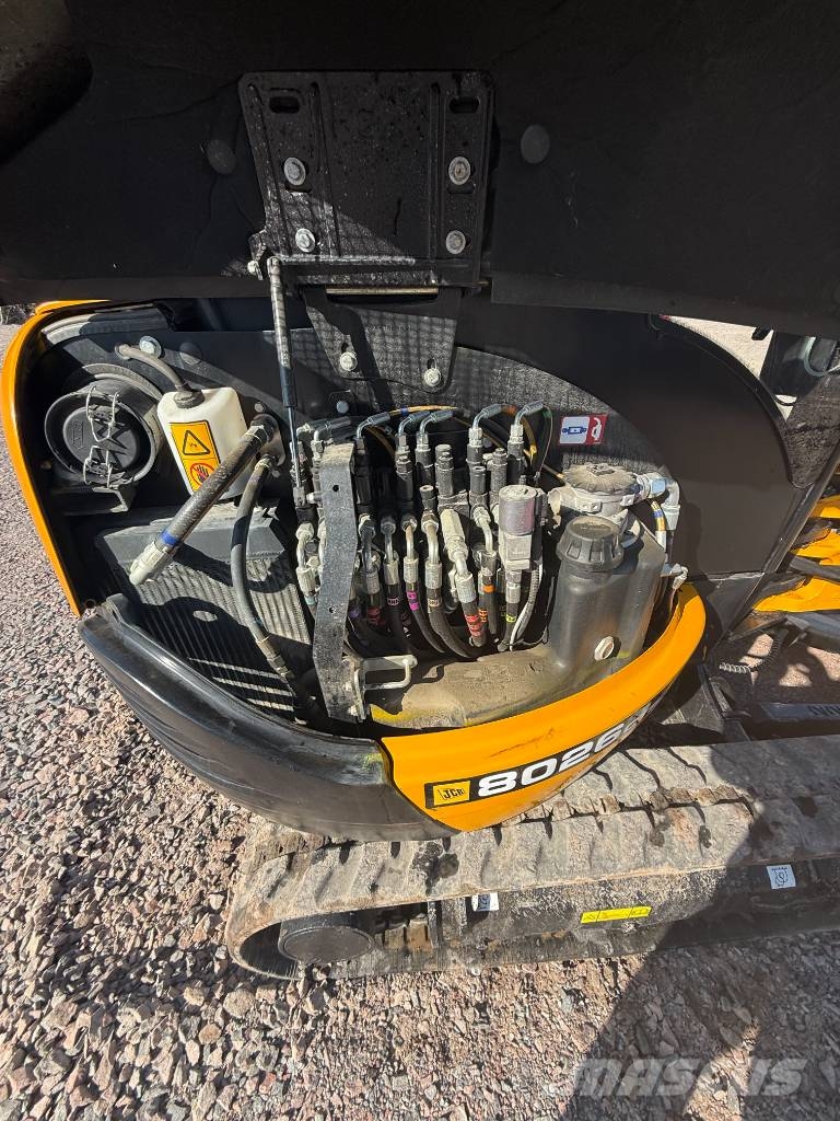 JCB 8026 CTS Rotor med Grip Minigraafmachines < 7t