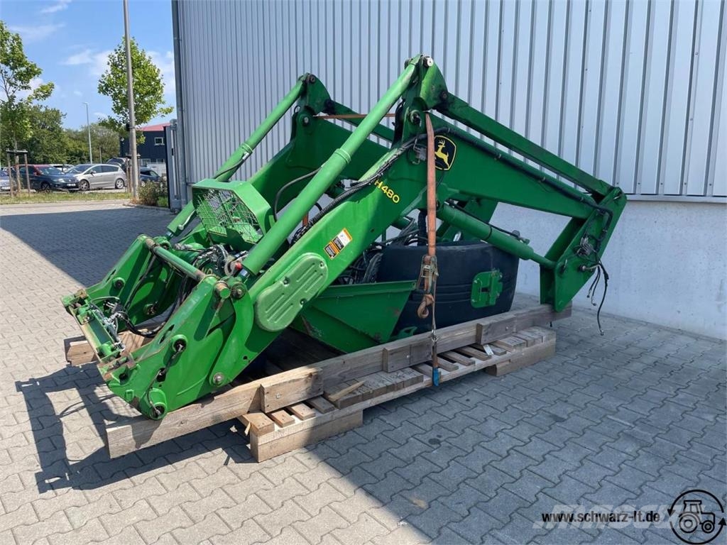 John Deere H 480 Voorladers en gravers
