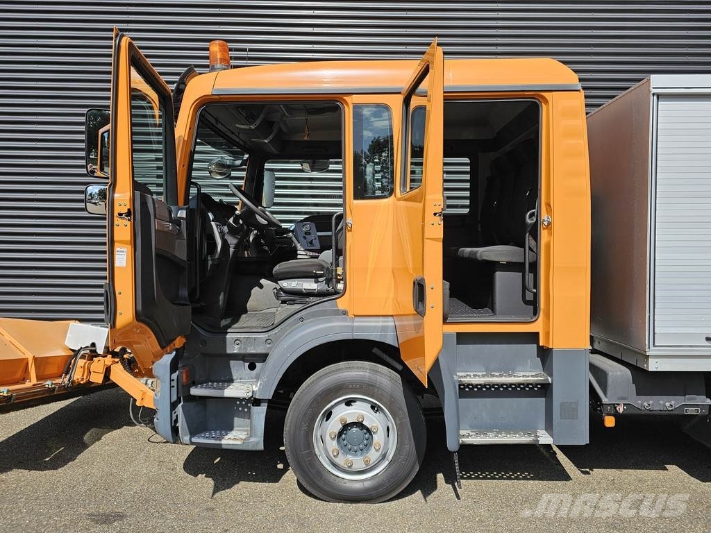 MAN TGM 15.240 BL / TIPPER / DOKA / VEEG / SWEEPER Caminhões varredoras