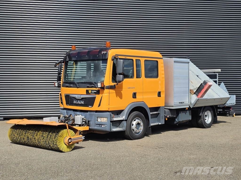 MAN TGM 15.240 BL / TIPPER / DOKA / VEEG / SWEEPER Caminhões varredoras