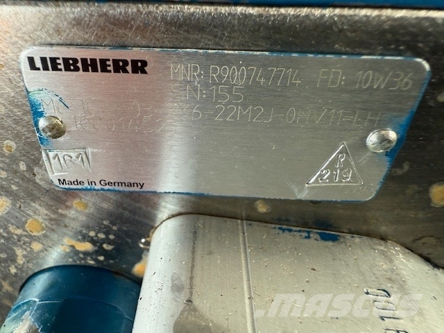 Liebherr L 556 HYDRAULIC PUMP A10V045 Hüdraulika