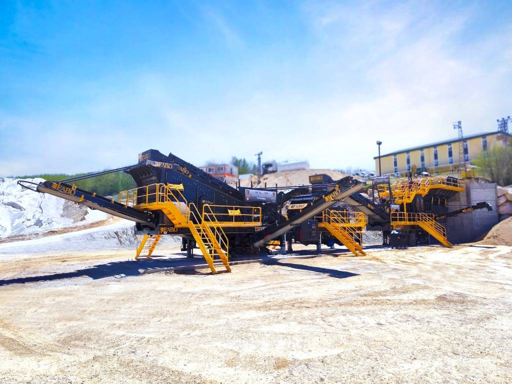 Fabo MCK-110 INSTALLATION DE CONCASSAGE ET DE CRIBLAGE Mobile crushers