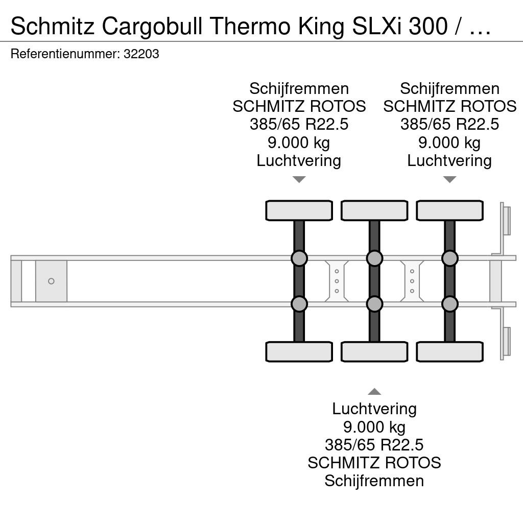 Schmitz Cargobull Thermo King SLXi 300 / OV-Laadklep / Rotos-Disc / Semi-trailer med Kølefunktion