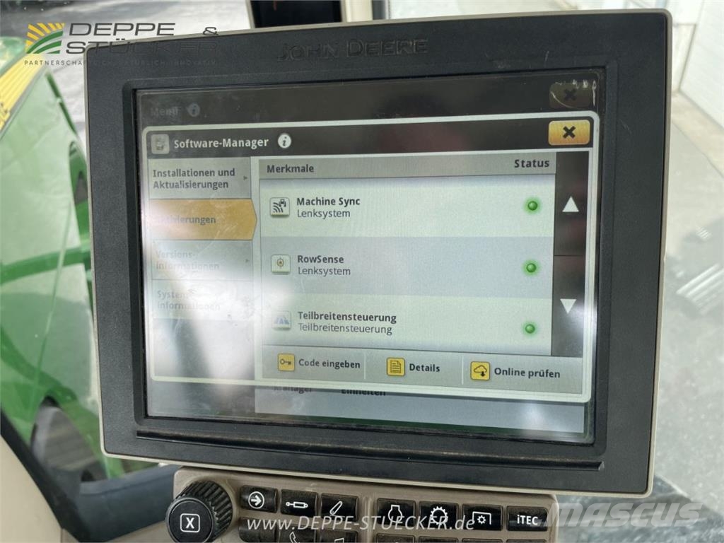 John Deere 8370RT Dvigala na gosenicah