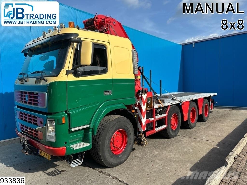 Terberg FM2000-T EURO 3, 8x8, Manual Camiões estrado/caixa aberta
