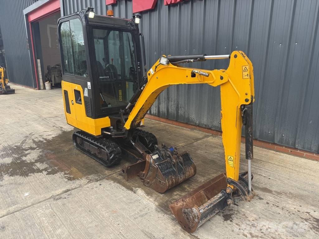 JCB 15 C-1 1.6t Mini Excavator with 3 Buckets Miniekskavaatorid < 7 t