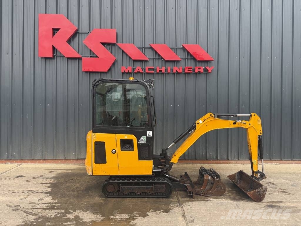 JCB 15 C-1 1.6t Mini Excavator with 3 Buckets Miniekskavaatorid < 7 t