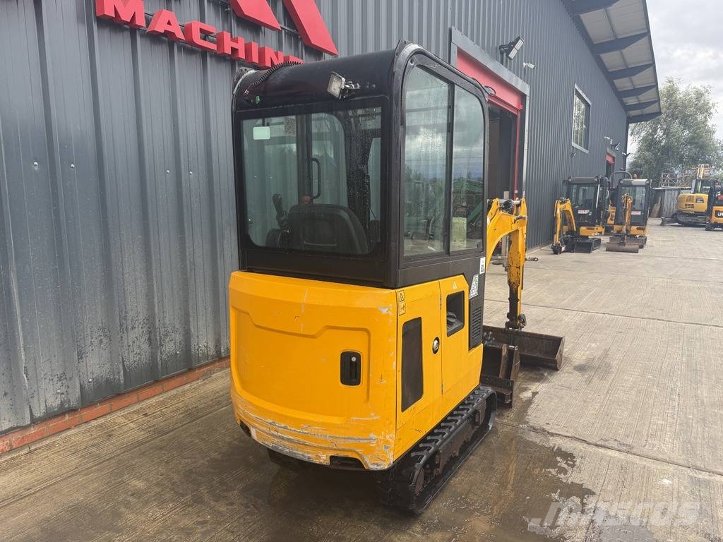 JCB 15 C-1 1.6t Mini Excavator with 3 Buckets Miniekskavaatorid < 7 t