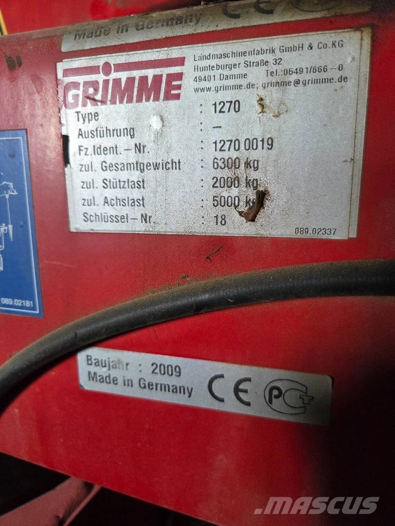 Grimme SE 140 Potato harvesters and diggers