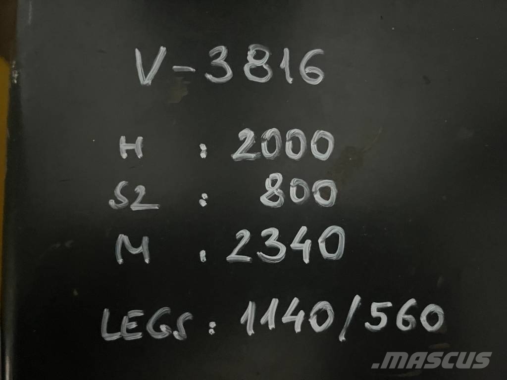 Linde L 14 V-3816 OB 보행식 리치 지게차