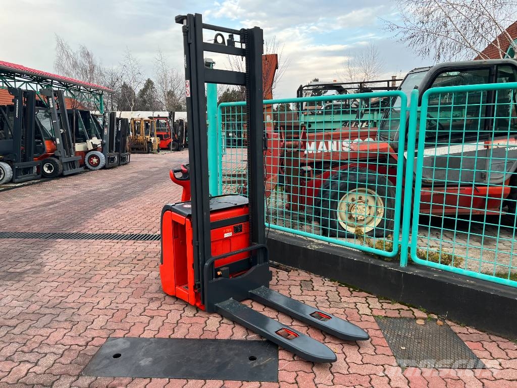 Linde L 14 V-3816 OB 보행식 리치 지게차