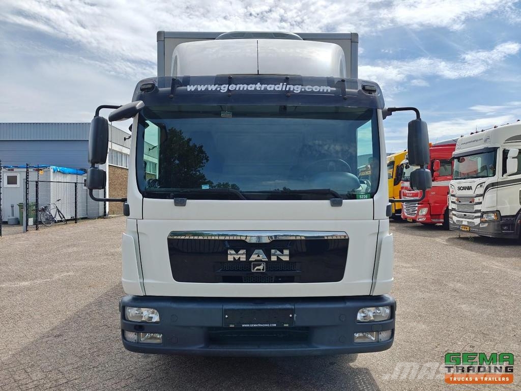MAN TGL 10.180 4x2 DayCab Euro5 - Enclosed Box 6.7m + Camiones con caja de remolque