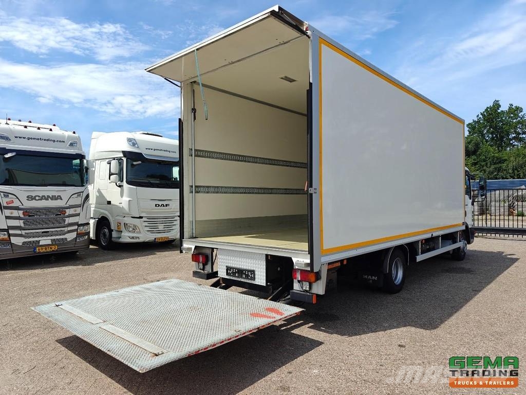 MAN TGL 10.180 4x2 DayCab Euro5 - Enclosed Box 6.7m + Camiones con caja de remolque