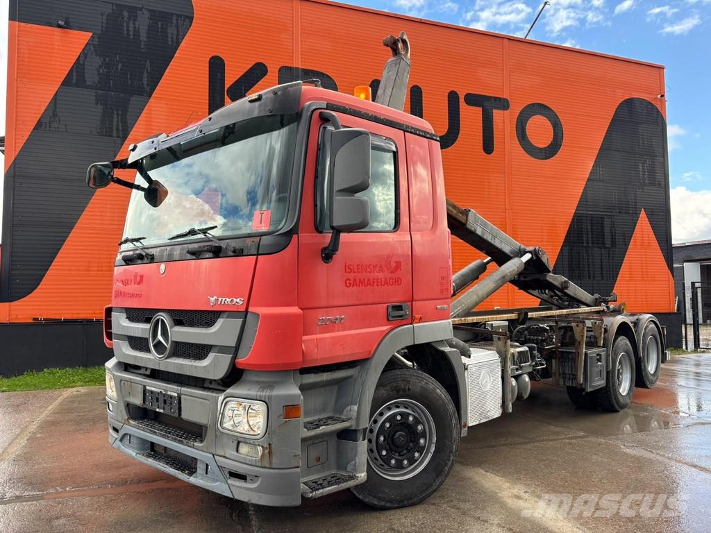 Mercedes-Benz Actros 2541 6x2 VDL 20 ton / L=6100 mm Horgos rakodó teherautók
