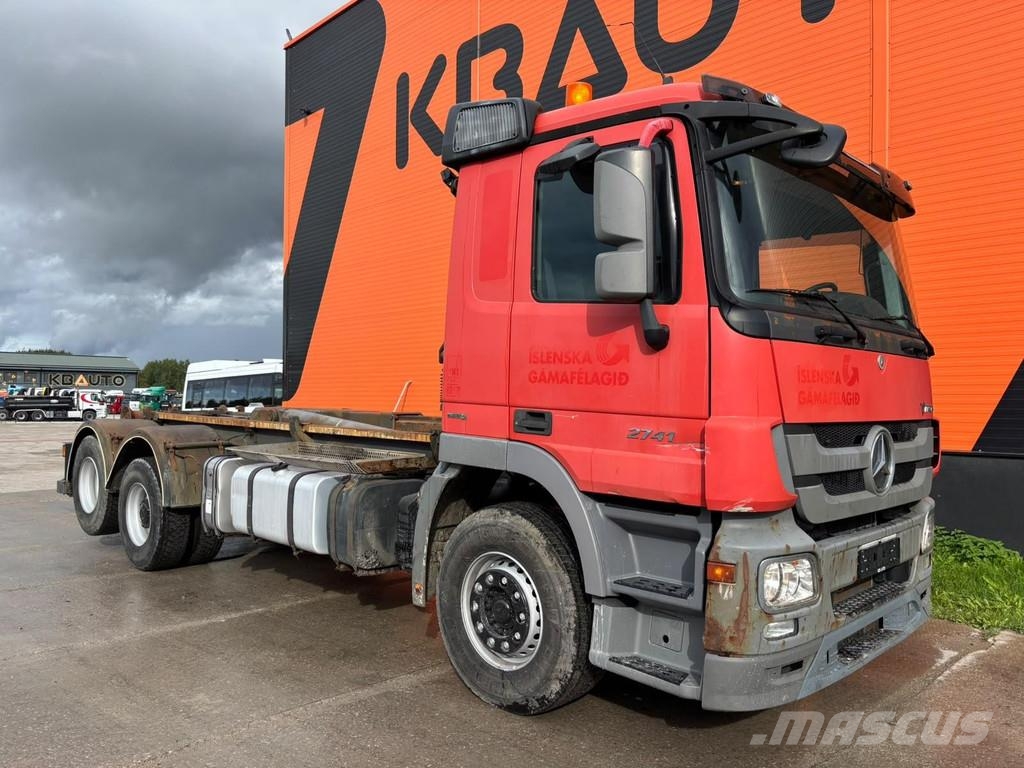 Mercedes-Benz Actros 2541 6x2 VDL 20 ton / L=6100 mm Horgos rakodó teherautók