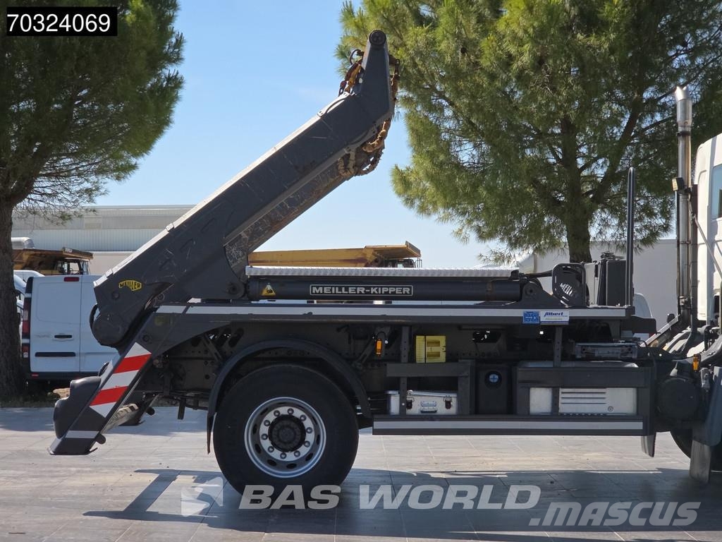 DAF LF 310 4X2 Portacontenedores Meiller AK 12 MT Auto شاحنات لوادر