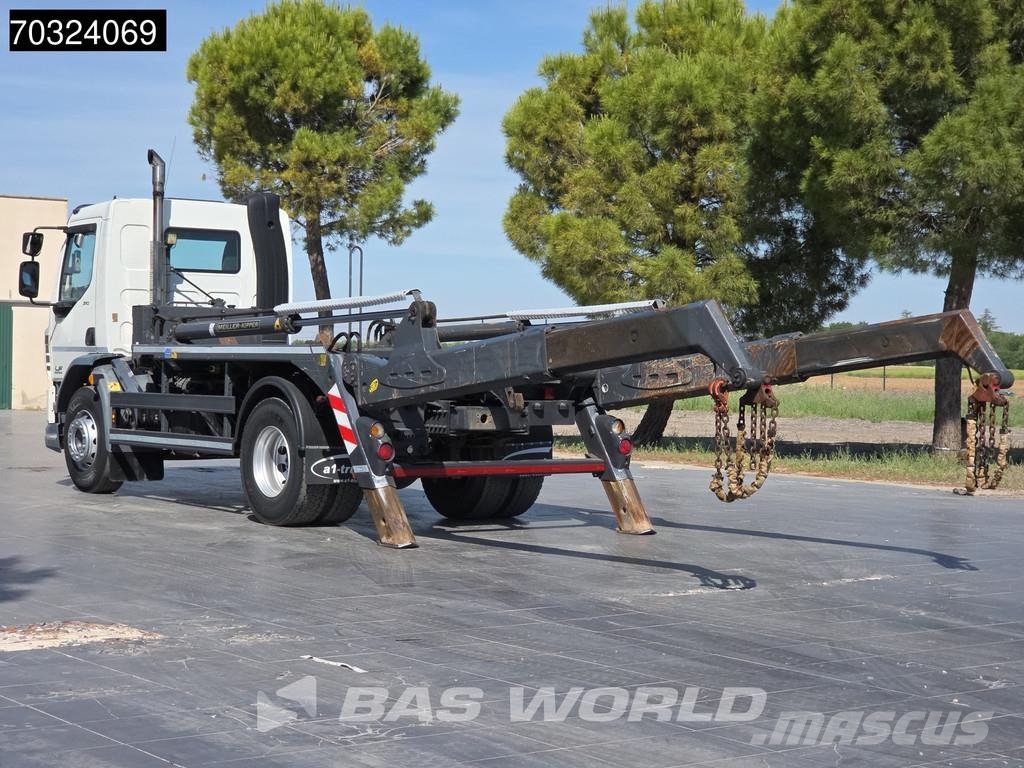 DAF LF 310 4X2 Portacontenedores Meiller AK 12 MT Auto شاحنات لوادر