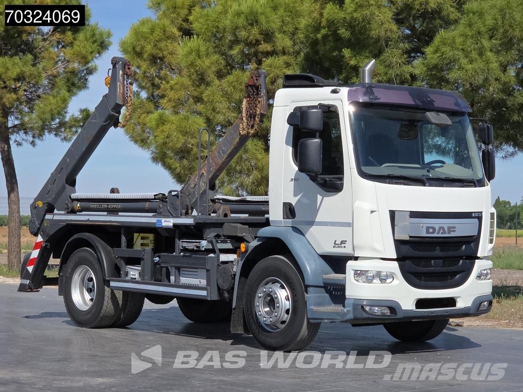 DAF LF 310 4X2 Portacontenedores Meiller AK 12 MT Auto Komunalni kamioni