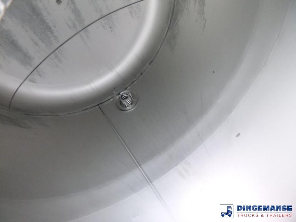 Van Hool Chemical tank inox 30 m3 / 1 comp Cisternové návesy