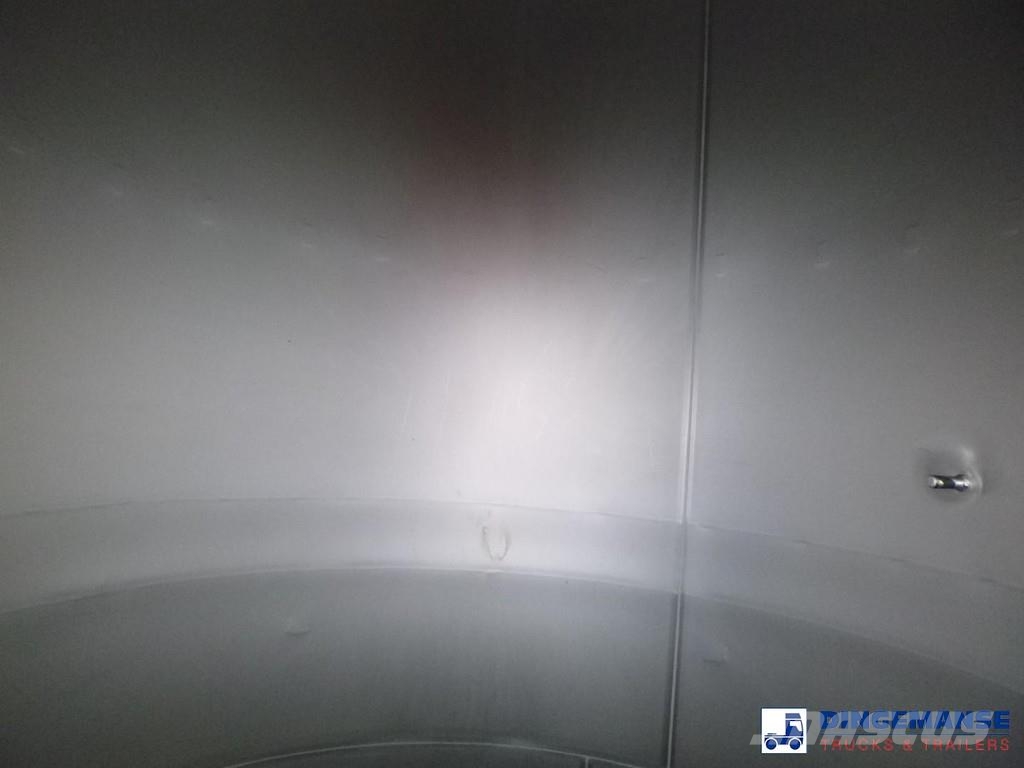 Van Hool Chemical tank inox 30 m3 / 1 comp Cisternové návesy