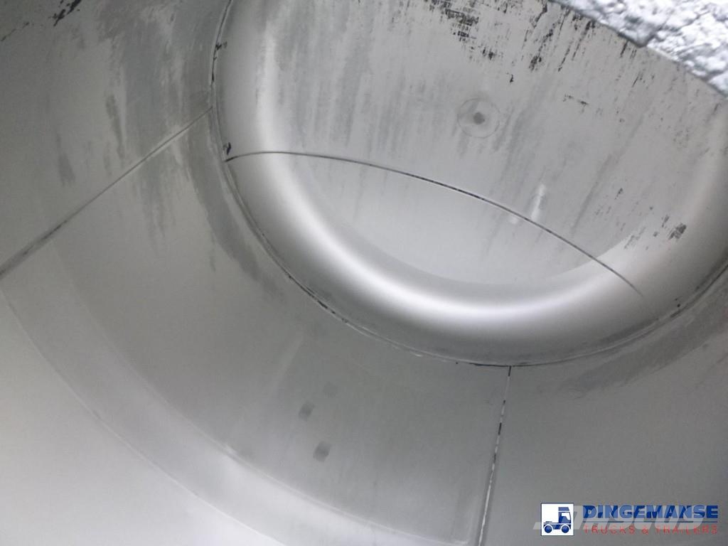 Van Hool Chemical tank inox 30 m3 / 1 comp Cisternové návesy