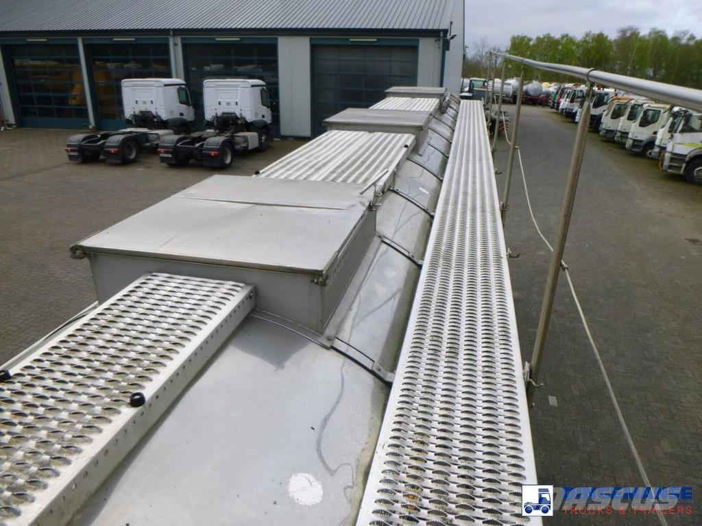 Van Hool Chemical tank inox 30 m3 / 1 comp Cisternové návesy